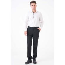 Workman® Flexbelt™ Kızaklı Iç Lastikli Siyah Erkek Pantolon: Gizli Esnek Bel Tasarımıyla Gün Boyu Konfor
