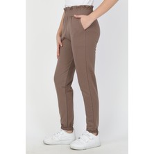 Bel Paça Lastikli Unisex Çocuk Düz Renk Eşofman Altı 0012-0011