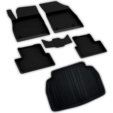 Ferrous Toyota C-Hr Ferrous 4d Paspas ve Stepnesiz 3D Bagaj Havuzu 2016 2023