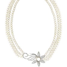 T51 Tuğrul Altın Altın Inci Kolye T016546