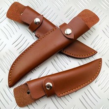 FuhaoshopC M Beden Sabit Bıçak Taşınabilir Dana Derisi Düz Bıçak Kılıfı Kılıfı (Yurt Dışından)