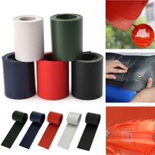 FuhaoshopC Siyah Şişme Botlar Kayak Dinghy Özel Tamir Yaması Kiti Yapıştırılmış Pvc Yama 50* (Yurt Dışından)