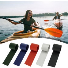 FuhaoshopC Siyah Şişme Botlar Kayak Dinghy Özel Tamir Yaması Kiti Yapıştırılmış Pvc Yama 50* (Yurt Dışından)