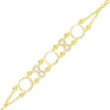 T51 Tuğrul Altın Altın Çeyrekli Bileklik T045718