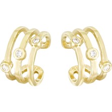 T51 Tuğrul Altın Altın Kıkırdak Küpe T063884