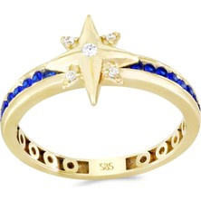 T51 Tuğrul Altın Altın Yıldız Yüzük T064021