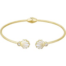 T51 Tuğrul Altın Altın Deniz Kabuğu Bilezik T066293