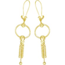 T51 Tuğrul Altın Altın Küpe T072849