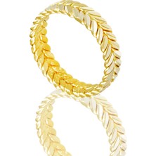 T51 Tuğrul Altın Altın Ezme Kadın Alyans T073553