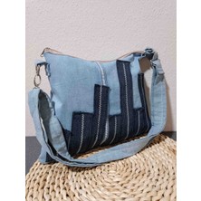 Kadın Kot Denim Çapraz Çanta