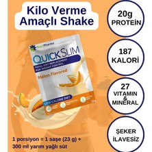 Nutripharma Quick Slim Kavun Aromalı Öğün Tozu-30 Sase