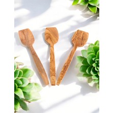 3lü Ahşap Spatula- Ahşap Spatula- Spatula