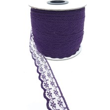 Hayalperest Boncuk Çiçek Desenli Dantel 100 Metre