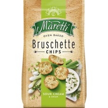 Bruschette Ekşi Krema ve Soğanlı Kızartılmış Ekmek 70 gr x 3 Adet