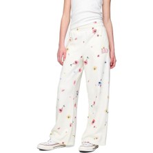 Gap Relaxed Wide Leg Fransız Havlu Kumaşı Eşofman Altı - 745989