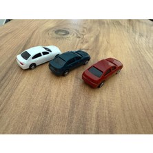 1/100 Ölçek 3'lü Maket Araba