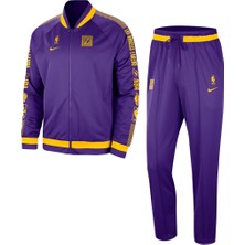 Nike Los Angeles Lakers Dri Fit Tracksuit  Erkek  Mor Eşofman Takımı Dx9489