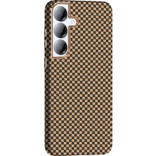 Galaxy S25 Kılıf M-Safe Şarj Özellikli Karbon Fiber Görünümlü Gros Kapak