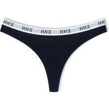 Beli Lastikli Pamuklu Kadın String Tanga Külot