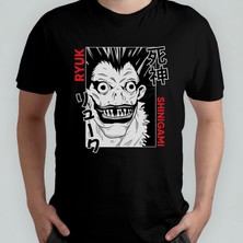 Pixxa Death Note Ryuk Unisex %100 Pamuklu Bisiklet Yaka T-Shirt  1