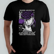 Pixxa Jojo's Bizarre Adventure Unisex %100 Pamuklu Bisiklet Yaka T-Shirt Model 8