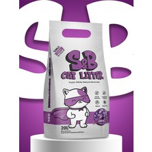 S&b Super Bentonite 20 Litre Lavantalı Topaklaşan Kedi Kumu