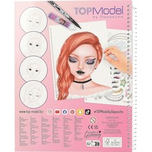 Top Model Makyaj Boyama Kitabı