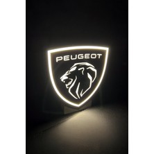 Peugeot Dekoratif Aydınlatma LED Gece Lambası
