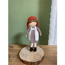 Amigurumi Anna Bebek Oyun Arkadaşı Organik Oyuncak