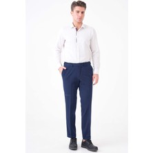 Workman® Flexbelt™ Kızaklı Iç Lastikli Lacivert Erkek Pantolon: Gizli Esnek Bel Tasarımıyla Gün Boyu Konfor