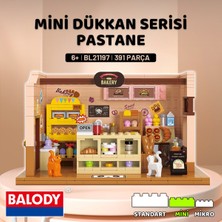 Balody Mini Dükkan Serisi – Pastane (BL21197) – Mini Blok Yapı Oyuncakları Seti