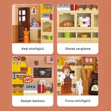 Balody Mini Dükkan Serisi – Pastane (BL21197) – Mini Blok Yapı Oyuncakları Seti