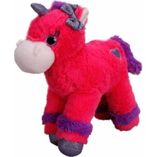 Sunman 1511 Unicorn Renkli Peluş At 28 cm