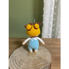 Amigurumi Tombiş Bebek Oyun & Uyku Arkadaşı Organik Oyuncak