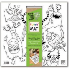 Funny Mat - Sevimli Carlar 40X40CM