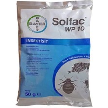 Pire - Kene - Bit - Genel Haşere Ilacı Böcek Ilacı *50 gr * Solfac Wp 10