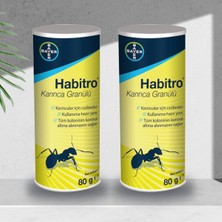 Orijinal Yeni Tarihli Habitro Karınca Yemi Karınca Ilacı Karınca Granülü Karınca Zehiri 2X80GR