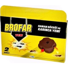 Karınca Yemi Brofar 2 Adetli Paket Hamam Böceği ve Karınca Yemi