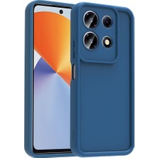 Infinix Note 30 4g Uyumlu Kılıf Kamera Korumalı Kenarları Şişkin Yumuşak Şık Slikon Kapak