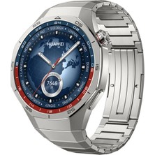 Nezih Case Huawei Watch Gt 5 Pro 46MM Uyumlu Ultra Hafif 22MM Titanyum Metal Kordon