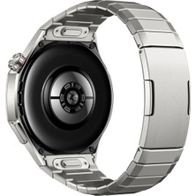 Nezih Case Huawei Watch Gt 5 Pro 46MM Uyumlu Ultra Hafif 22MM Titanyum Metal Kordon