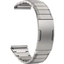 Nezih Case Huawei Watch Gt 5 Pro 46MM Uyumlu Ultra Hafif 22MM Titanyum Metal Kordon