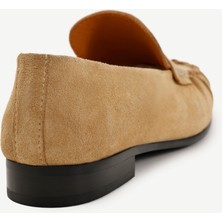 Saraç Detaylı Deri Loafer