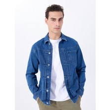 Mustang Mavi Erkek Denim Ceket M5SM-CKT1023