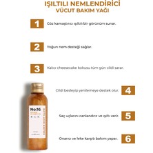 Sinoz No:16 Mucizevi Işıltılı Saç ve Vücut Bakım Yağı 100 ML - Parıltılı Nemlendirici Bakım