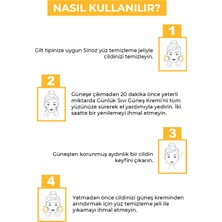 Sinoz SPF50+ Günlük Kullanım  Sıvı Güneş Kremi - Yeni Nesil Güneş Filtreleri İle Hibrit Formül 50ML