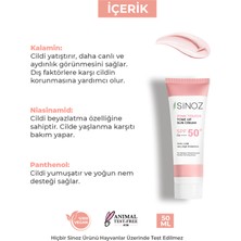 Sinoz Pink Touch SPF 50 Cilt Yüz Güneş Kremi 50 ML Tüm Ciltler için