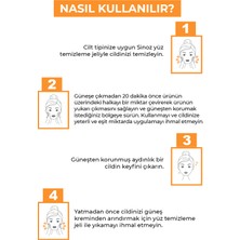 Sinoz SPF50+ Nemlendirici ve Yatıştırıcı Yüksek Korumalı Şeffaf Stick Güneş Kremi 15 gr