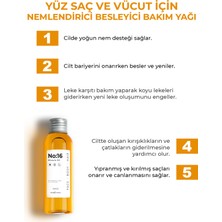 Sinoz No:16 Nemlendirici Besleyici Yenileyici Işıltı Verici Mucizevi Onarıcı Bakım Yağı 100 ML