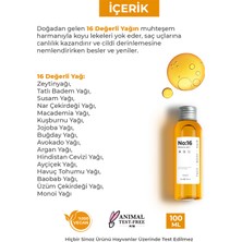 Sinoz No:16 Nemlendirici Besleyici Yenileyici Işıltı Verici Mucizevi Onarıcı Bakım Yağı 100 ML